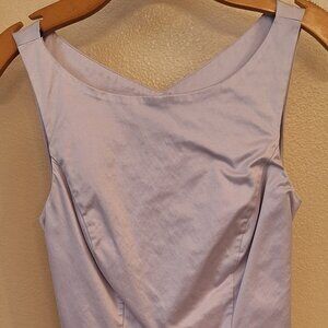 Bebe backless A-line dress XS lilac